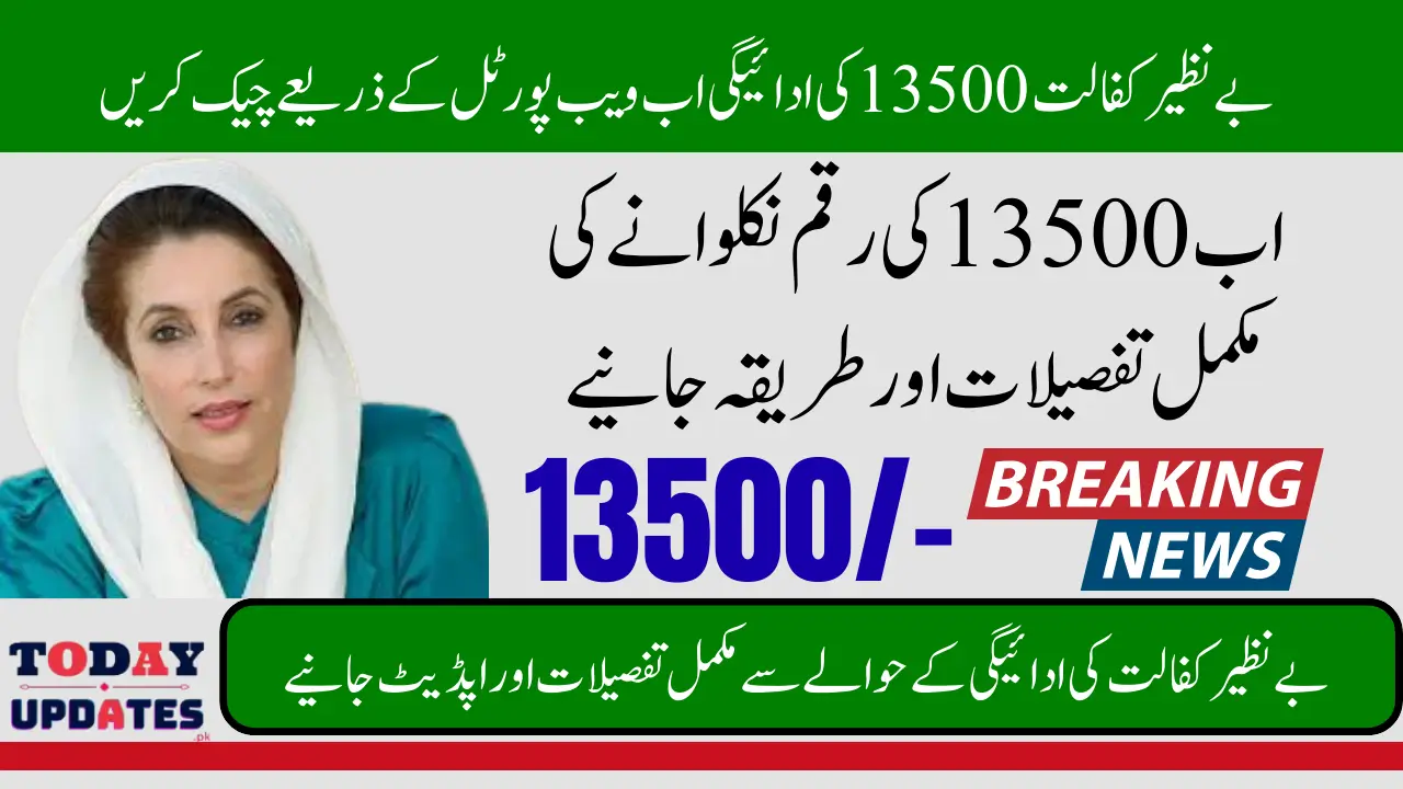 Track Your Ehsaas Kafalat 13500 Payment with CNIC Quick and Easy Method