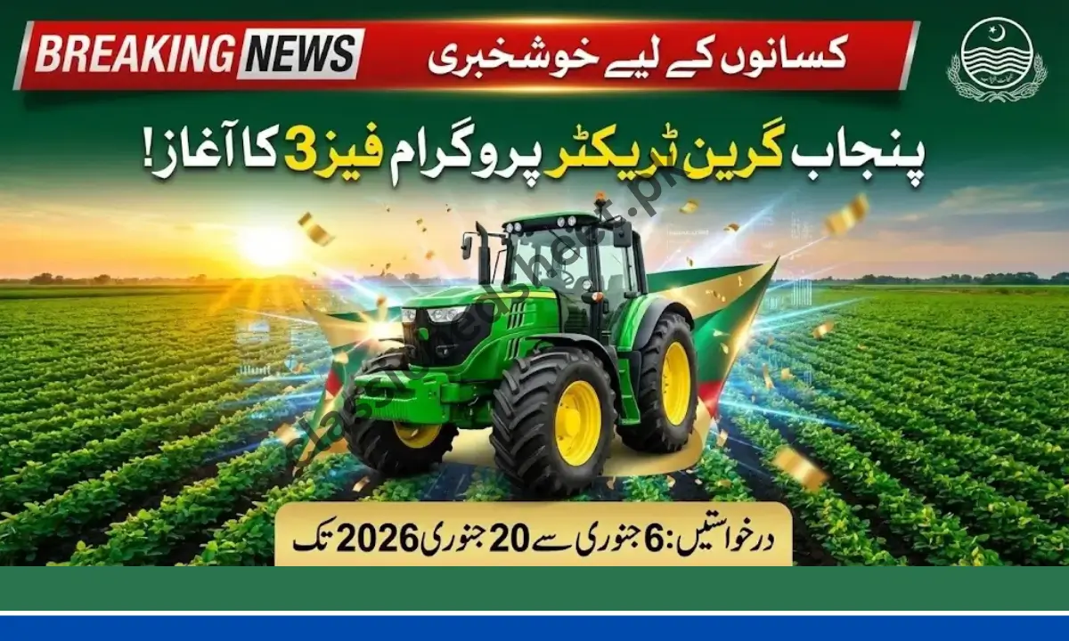 How to Apply for Green Tractor Scheme Phase 3 in January 2026