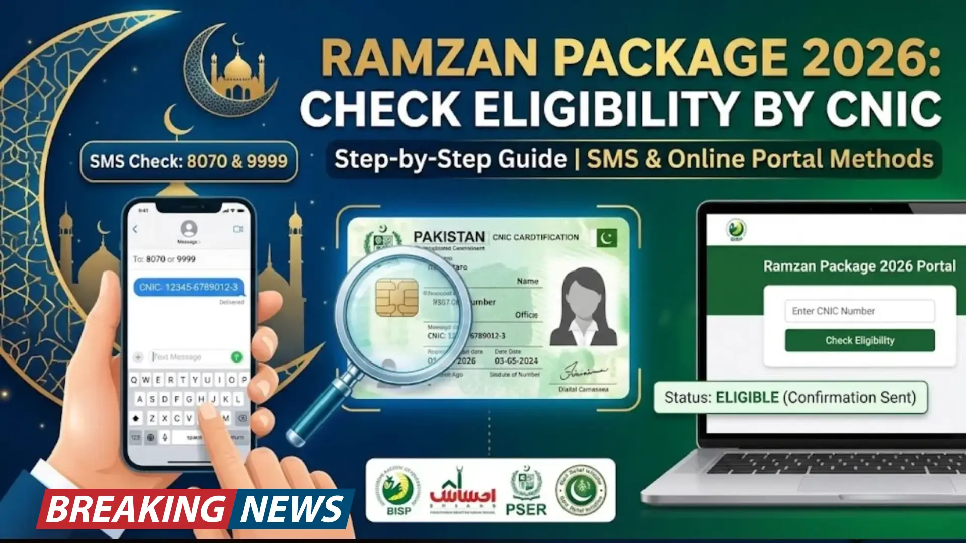 9999 Web Portal Pakistan Online Registration CNIC Check & Complete Guide