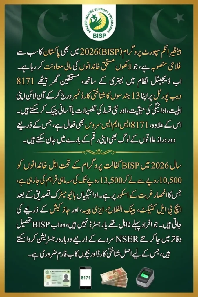 How To Check Benazir Payment Online 2026 Complete Guide & Details