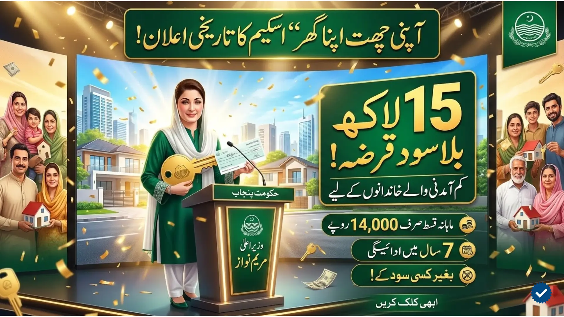 How to Apply CM Punjab 15 lakh Interest-Free Housing Loans; Check all detalies here
