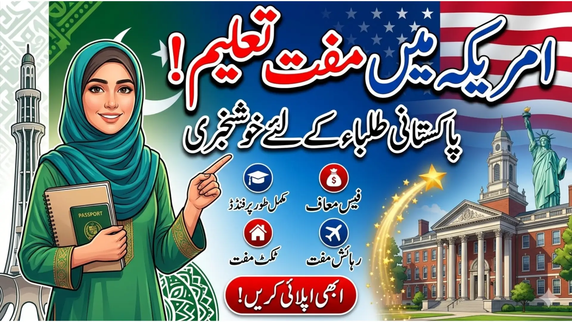 Fully Funded Scholarships in USA for Pakistani Students 2026 Complete Guide