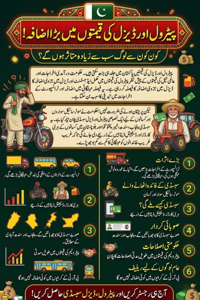 Petrol and Diesel Prices in Pakistan Likely to Increase: Subsidy Plan and Key Updates