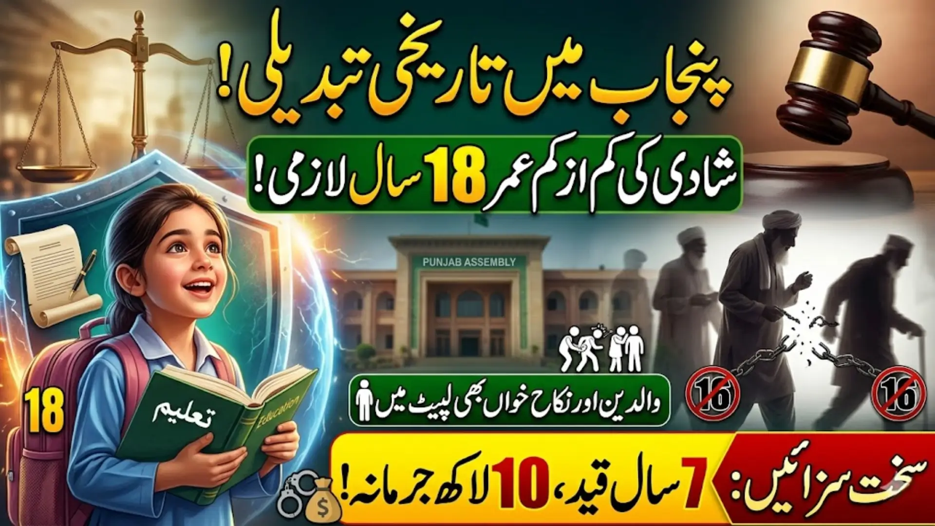Punjab Child Marriage Restraint Bill 2026: Punjab Assembly Approves 18-Year Minimum Marriage Age for Boys and Girls
