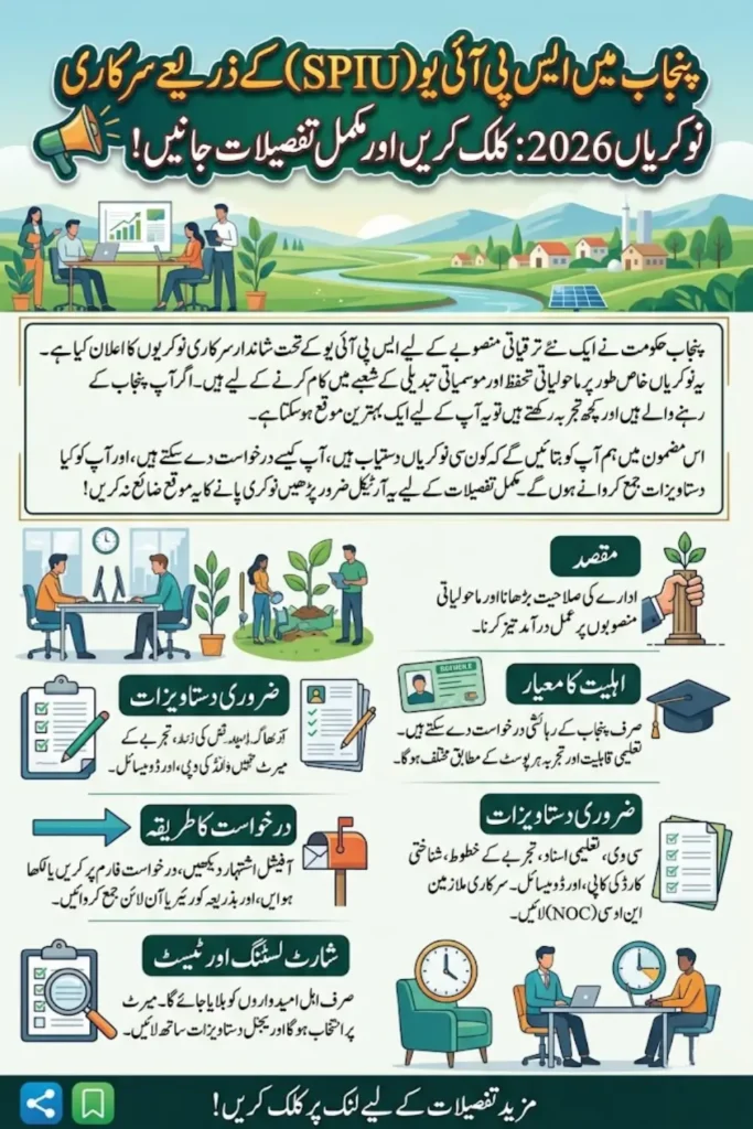 SPIU Government Jobs in Punjab 2026 Complete Application Guide for Strategic Planning and Implementation Unit Vacancies